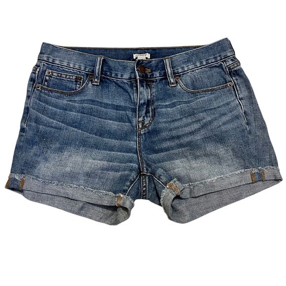 Summer Sale | J.Crew Women's 100% Cotton Denim Shorts - Size 26 - Picture 1 of 15